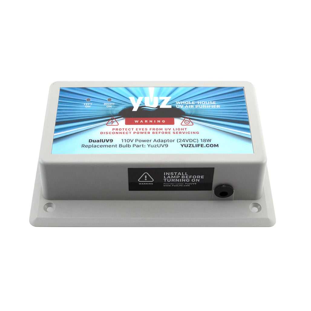 HVAC Whole House Air Purifier-2 UV Lamps -18 Watt -100 to 240V