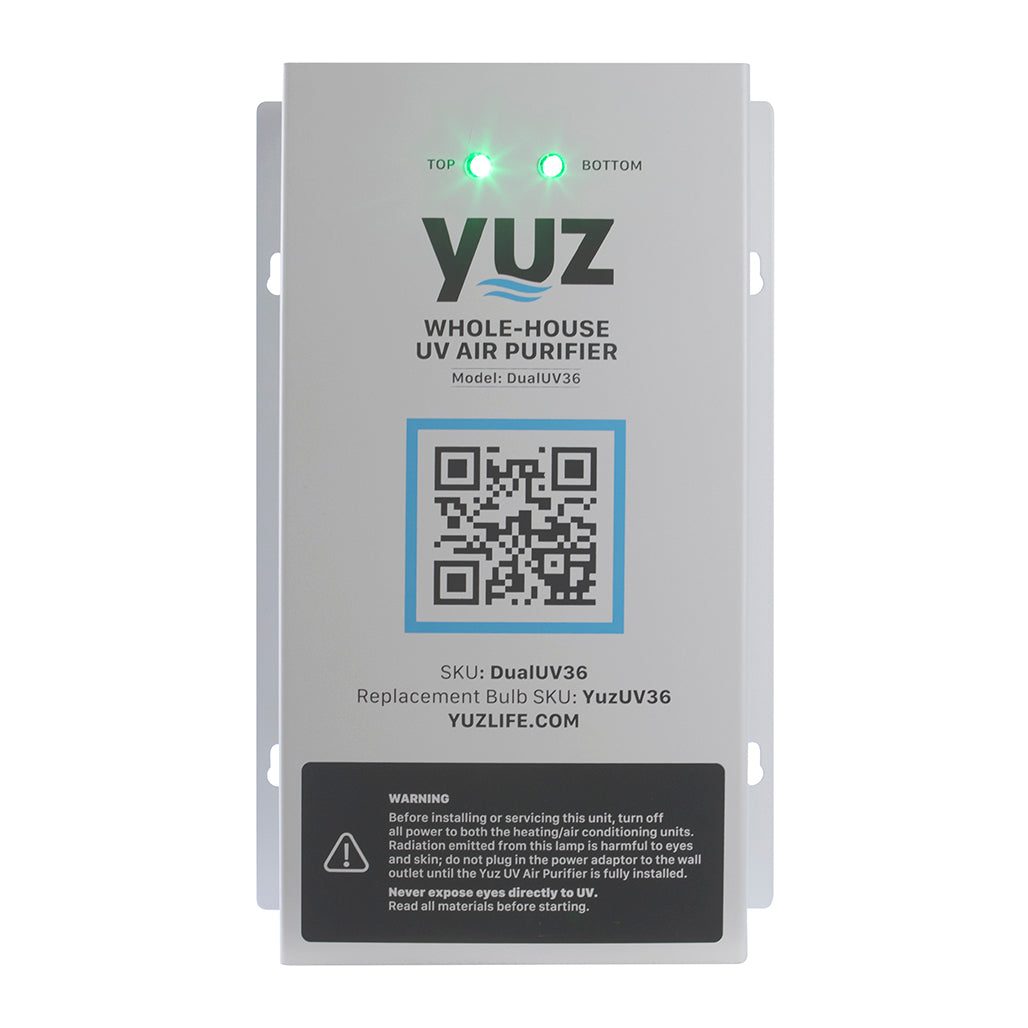 YUZ Whole House Air Purifier 2 Lamps -72Watt -100 to 240V